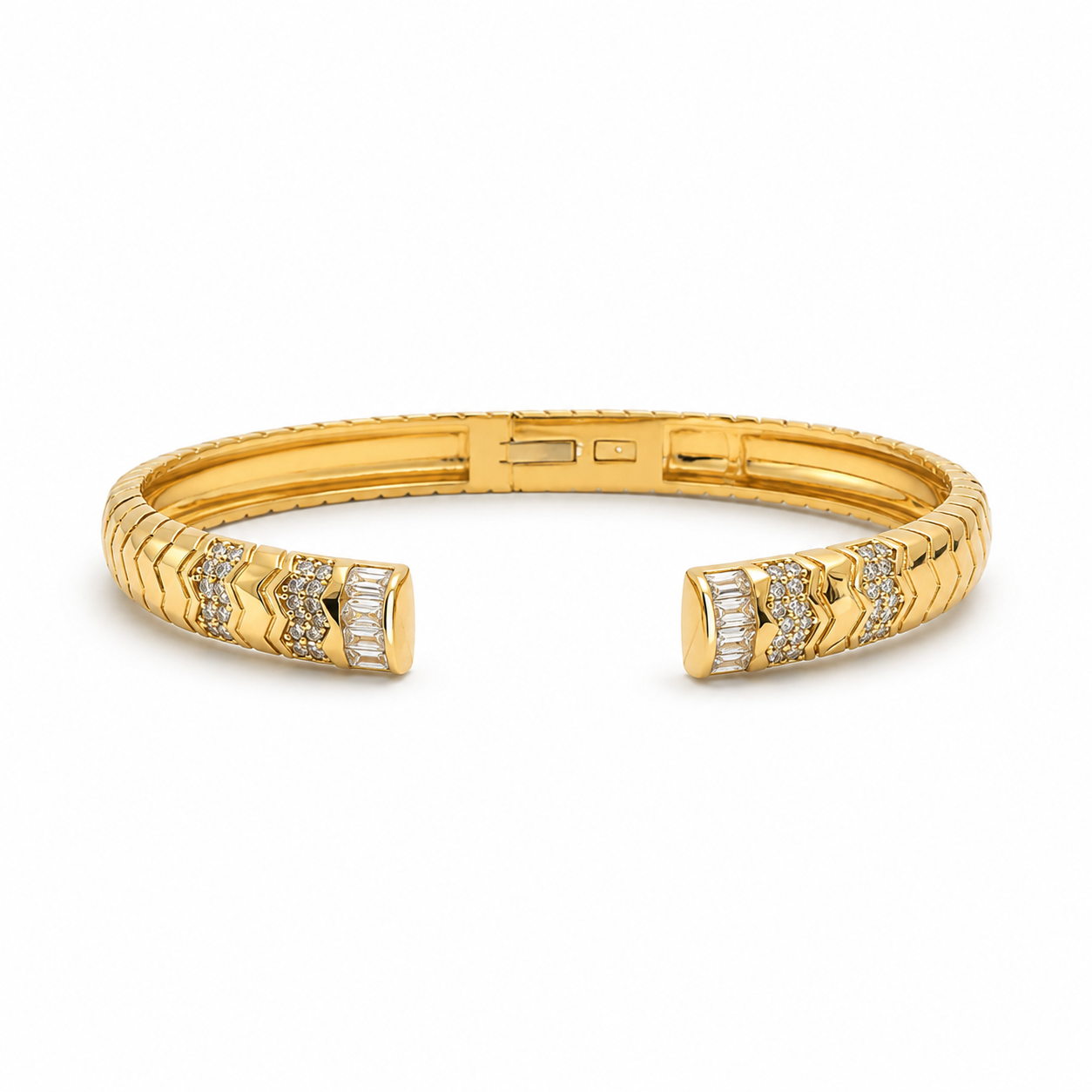 Zigzag Radiance Bangle