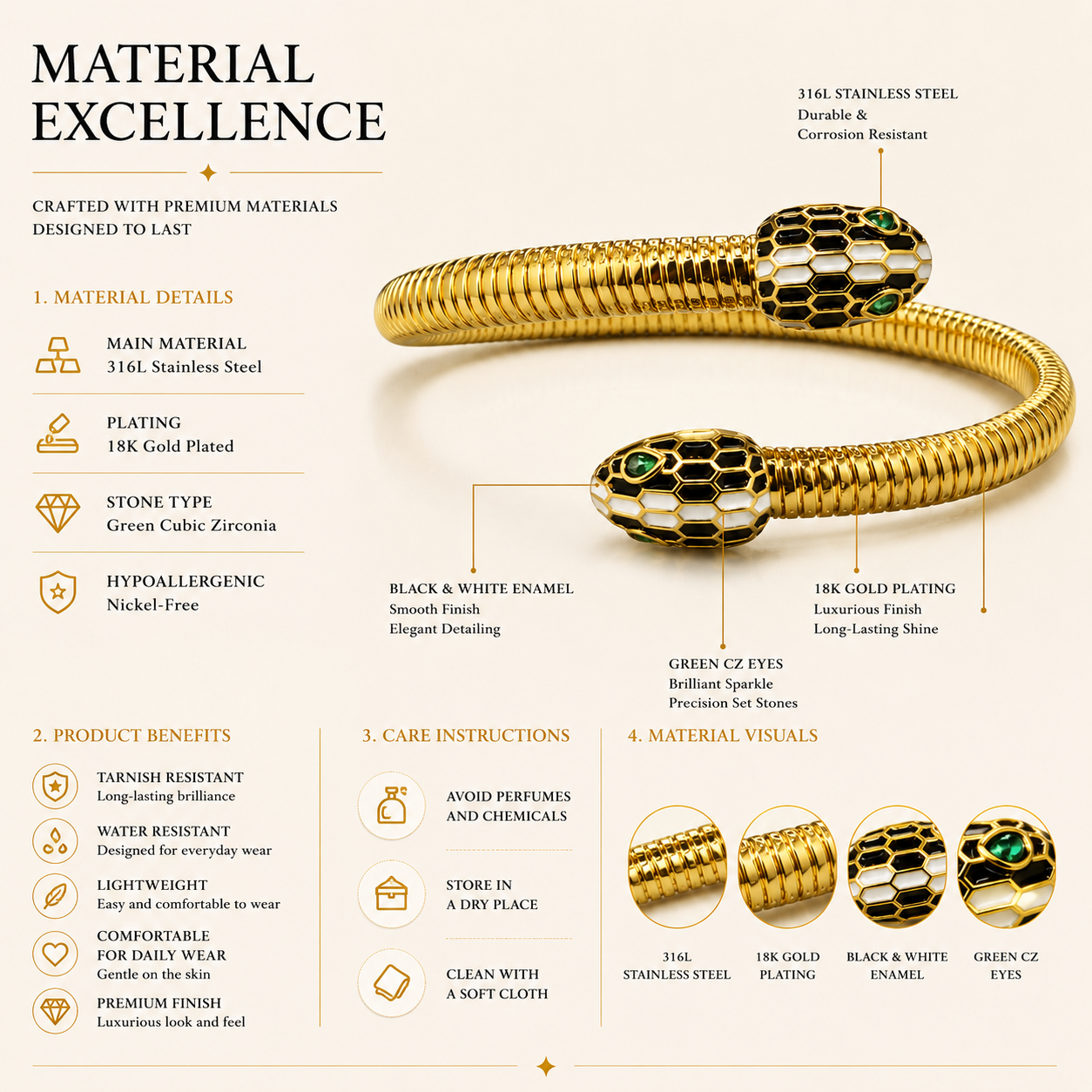 Serpentina Luxe Bracelet