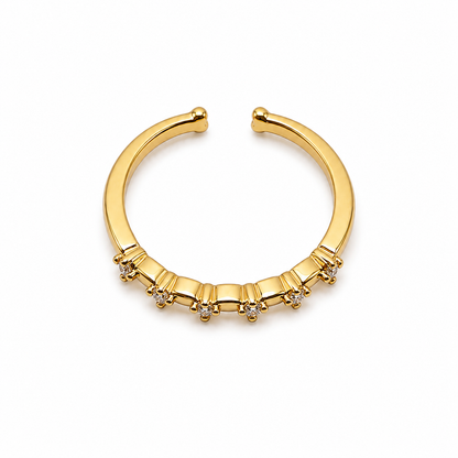 Dainty Spark Pinky Ring