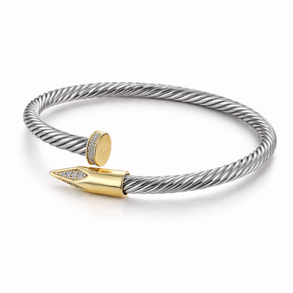 Radiant Arrow Cuff Bracelet