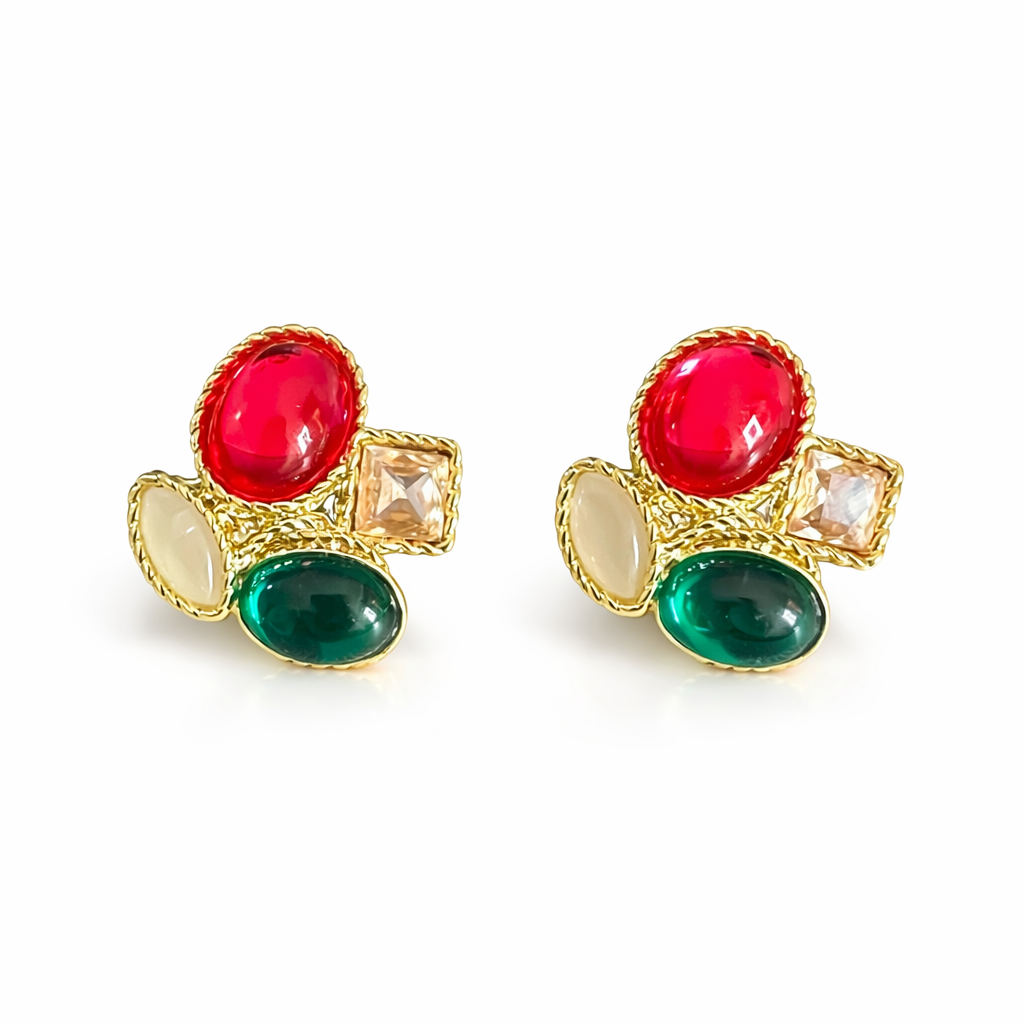 Mosaic Jewel Earrings