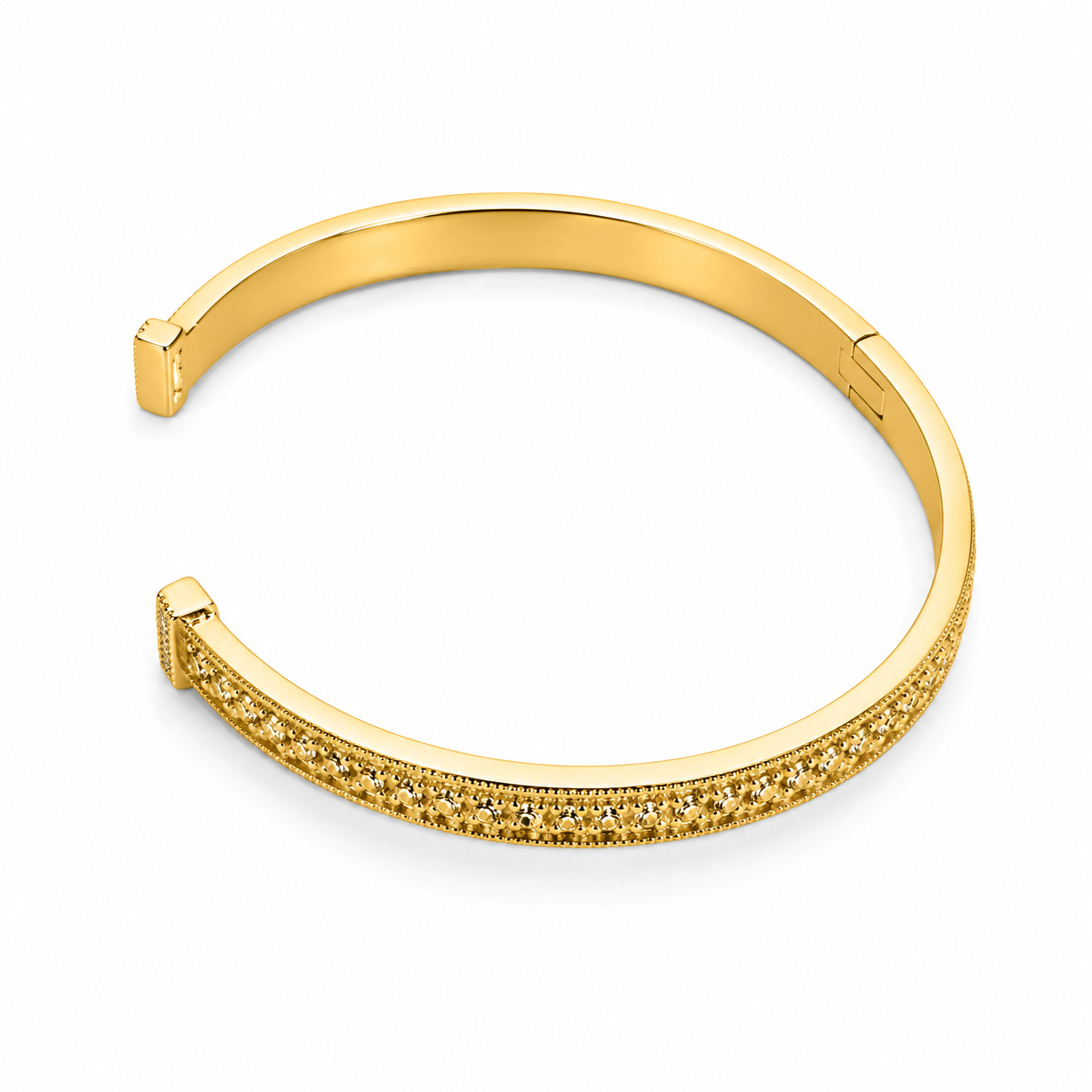 Aurora Pavé Open Cuff