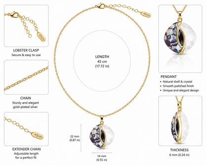 Aurora Shell Necklace
