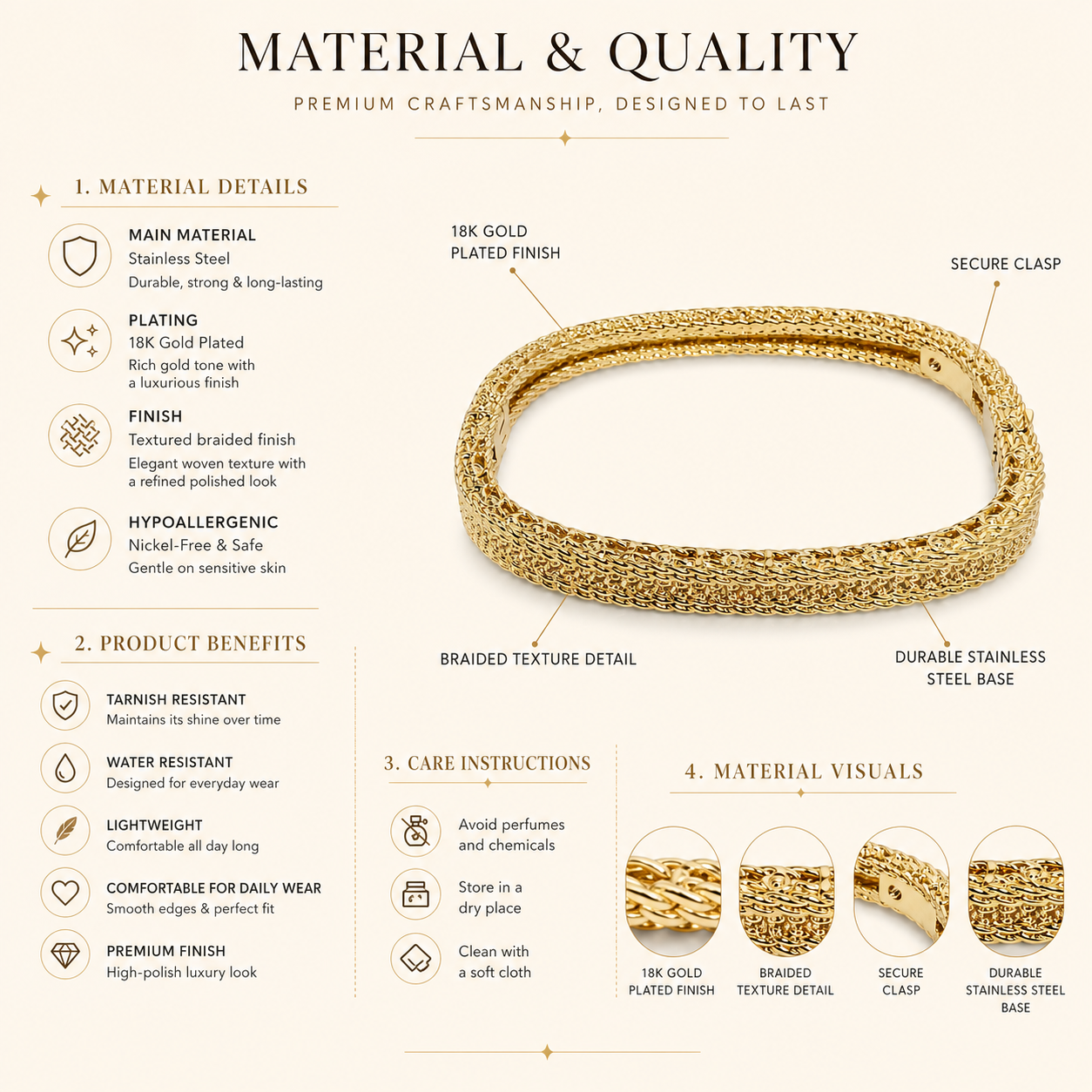 Aurora Woven Bangle