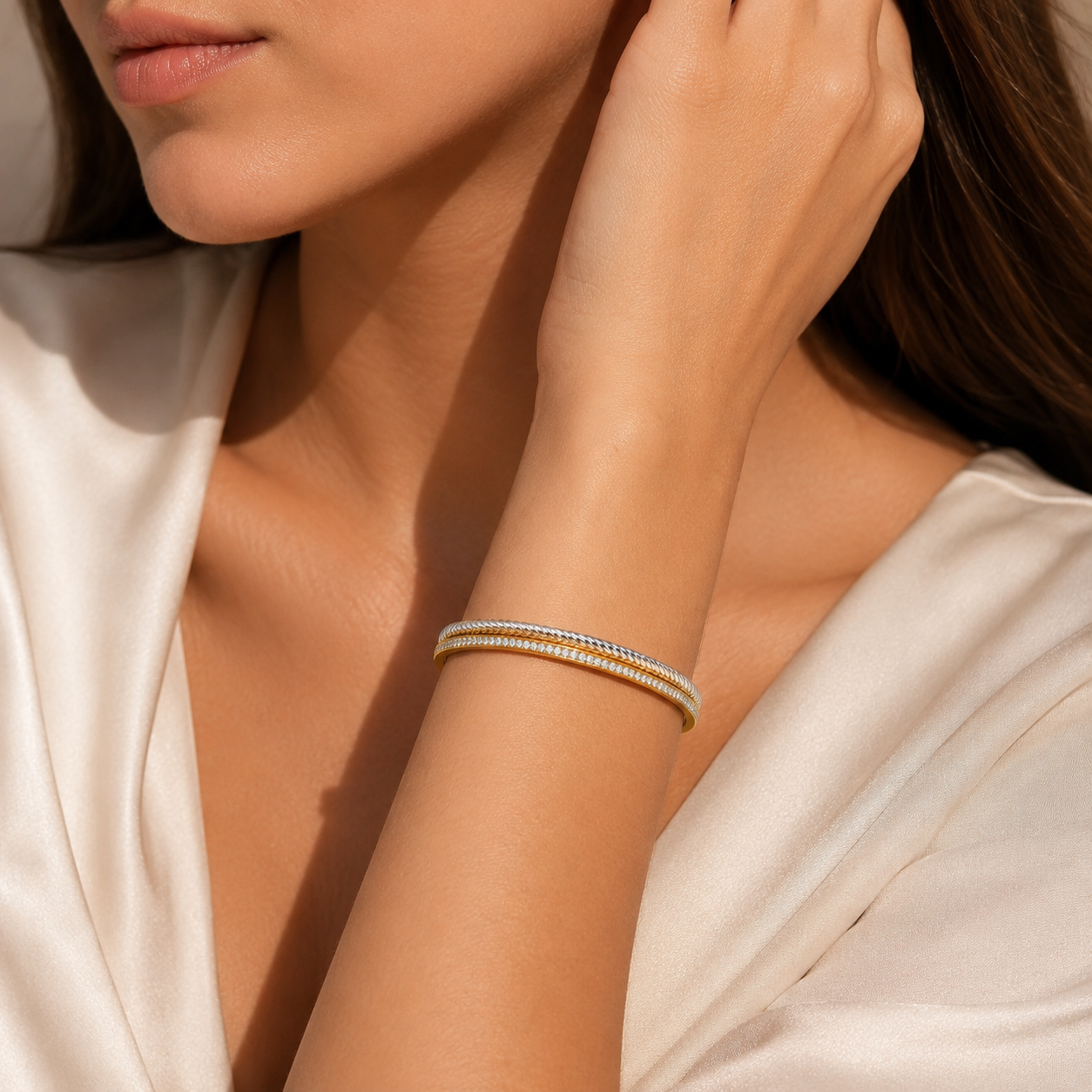 Twisted Elegance Cuff