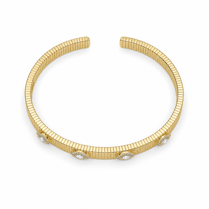 Evil Eye Cuff Bangle