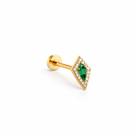 Emerald Kite Piercing