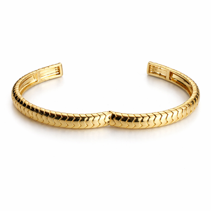 Zigzag Radiance Bangle