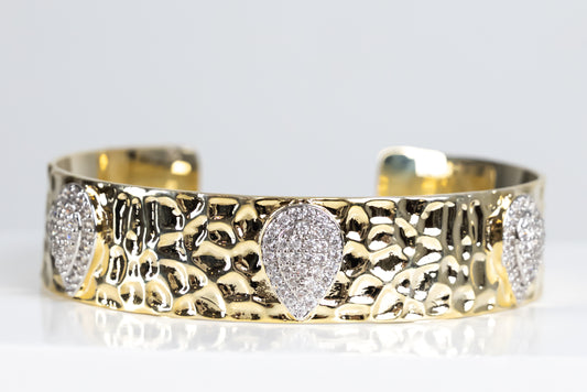 Silver*gold pangle braclet