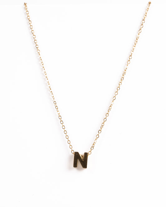 letters necklace