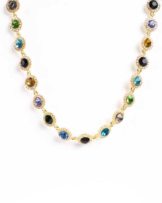 Color Stones Necklace