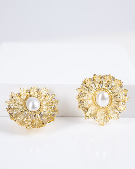 Pearl Statement Earring