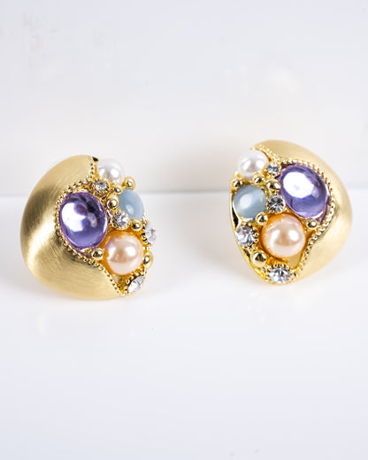 Rehinestone Earring