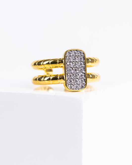 Silver Stone Ring