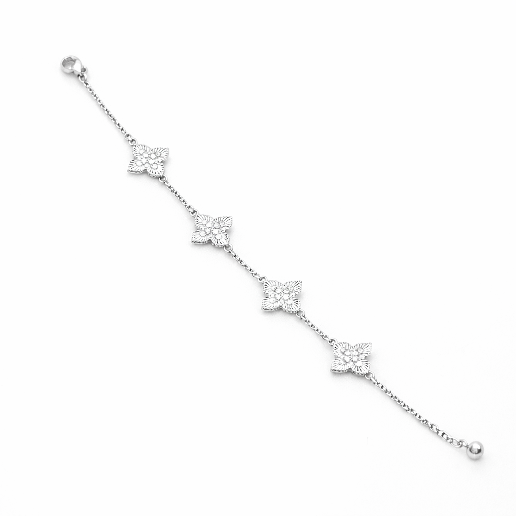 Luxe Diamond Motif Bracelet