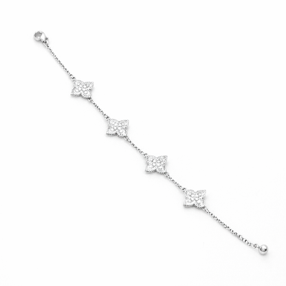 Luxe Diamond Motif Bracelet