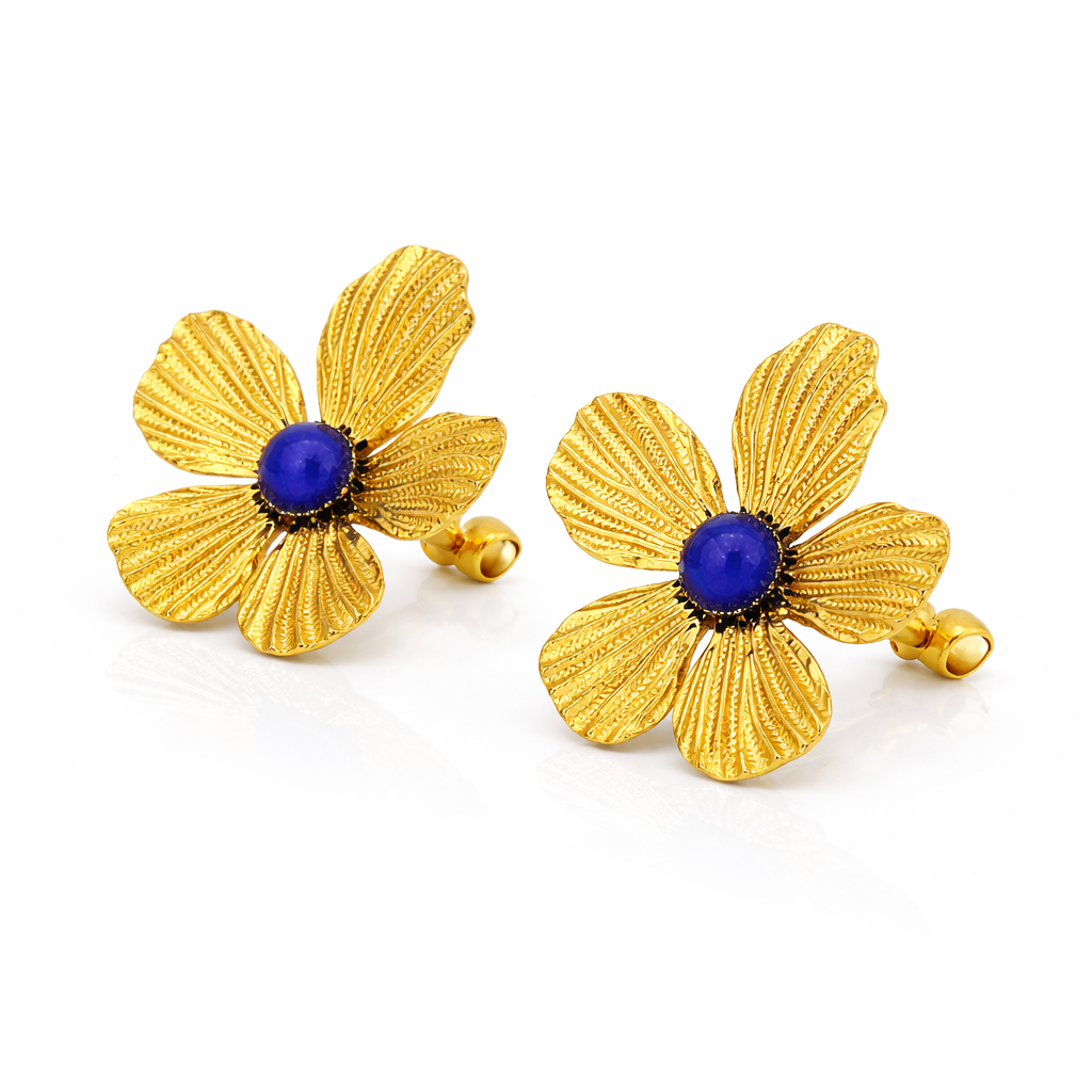 Golden Bloom Earrings