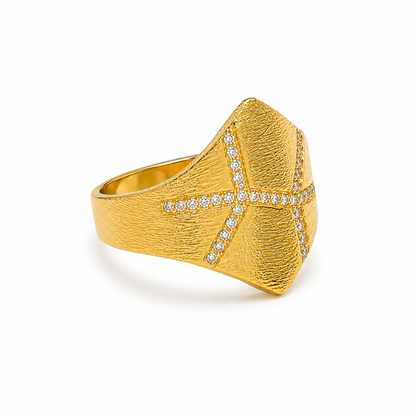 Stella Shield Ring