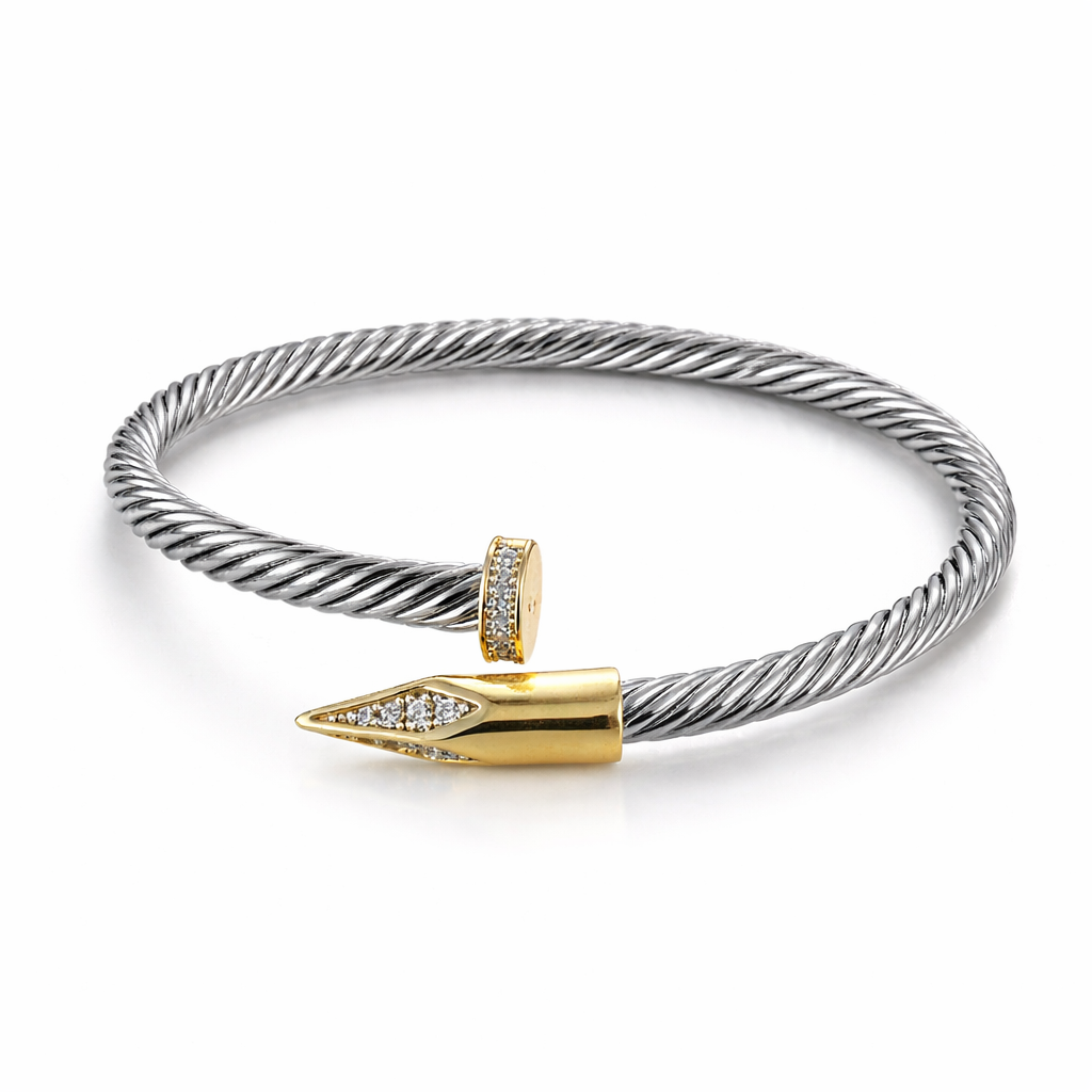 Radiant Arrow Cuff Bracelet