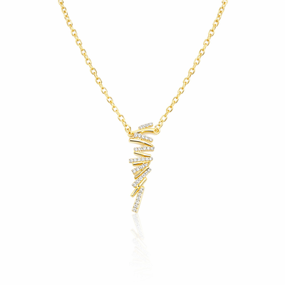 Astra Spiral Necklace