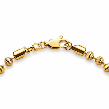 Gold Beaded Bracelet