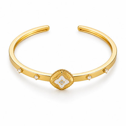 Celestial Square Cuff Bangle