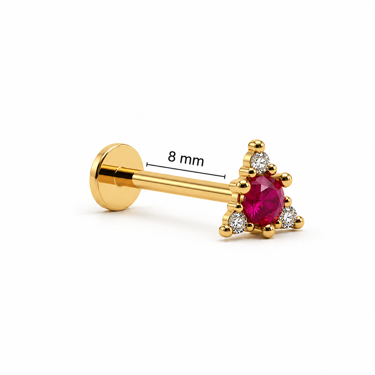 Ruby Crown Piercing