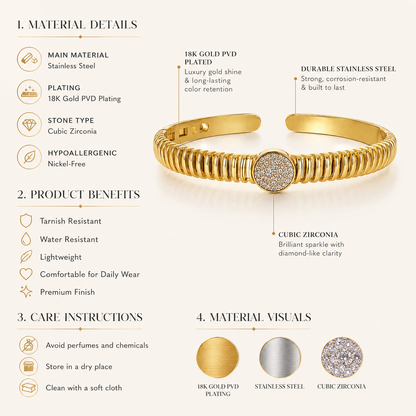 Luna Spark Bangle