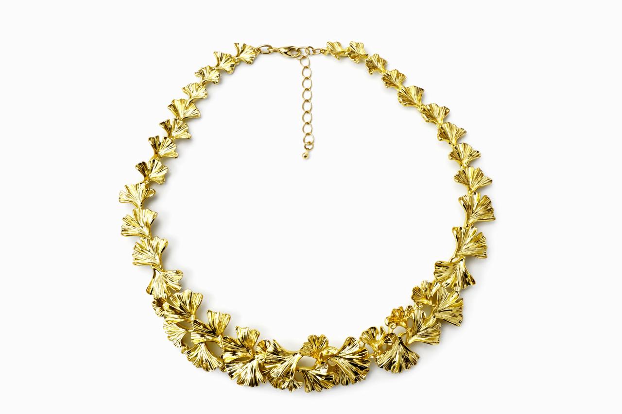 Golden Leaf Necklace