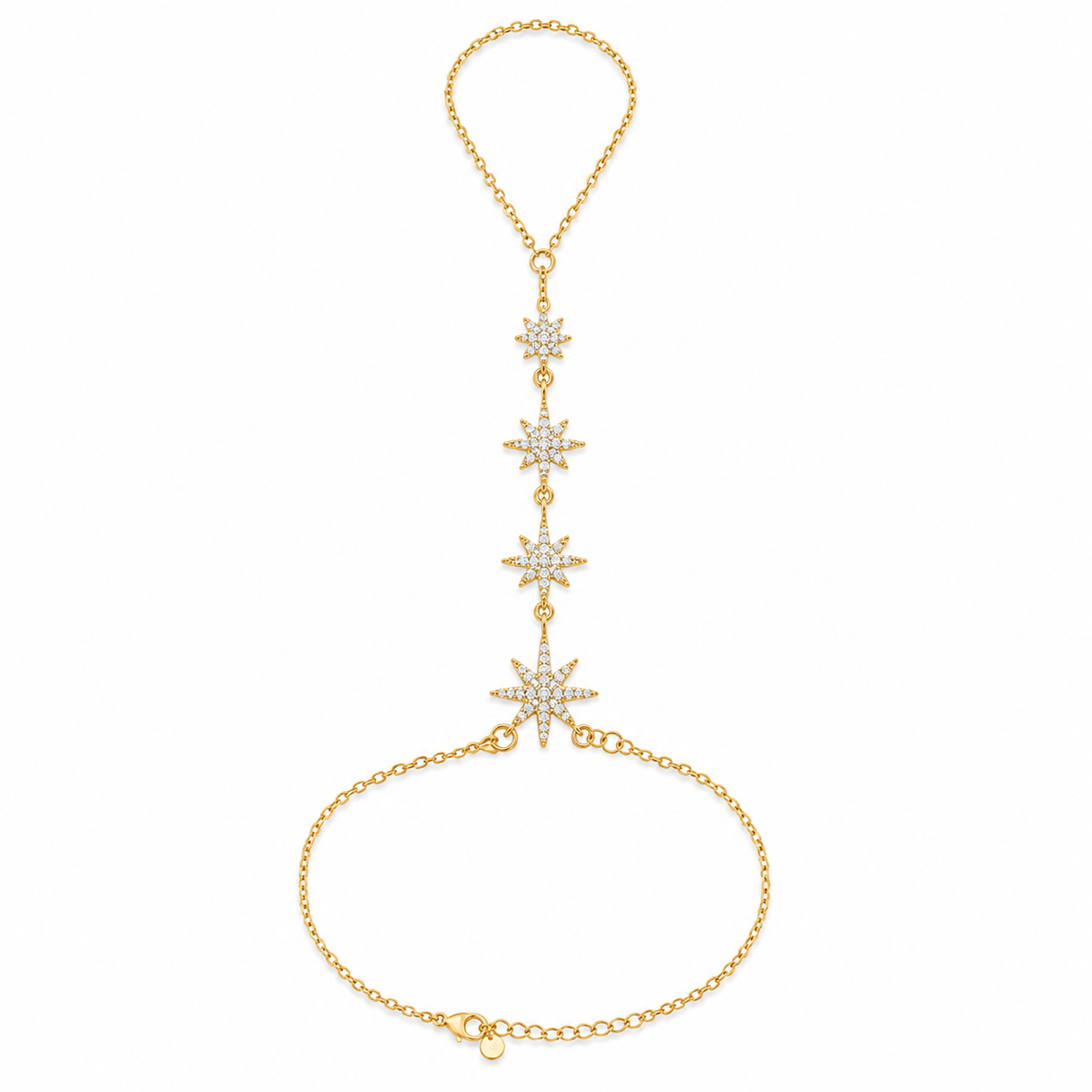 Stellar Cascade Hand Chain