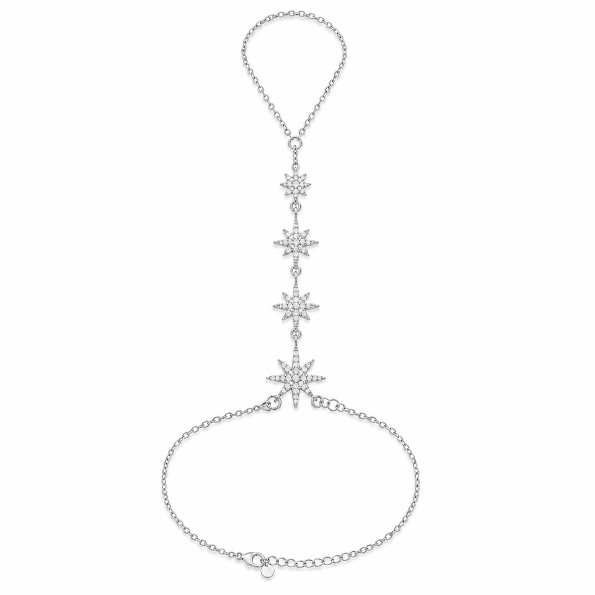 Stellar Cascade Hand Chain