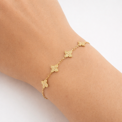 Luxe Diamond Motif Bracelet