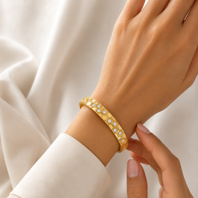 Honeycomb Crystal Bracelet