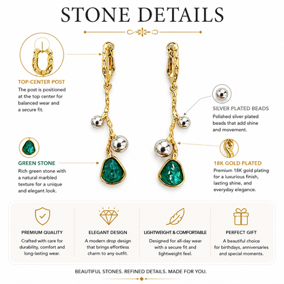 Forest Muse Drop Earrings