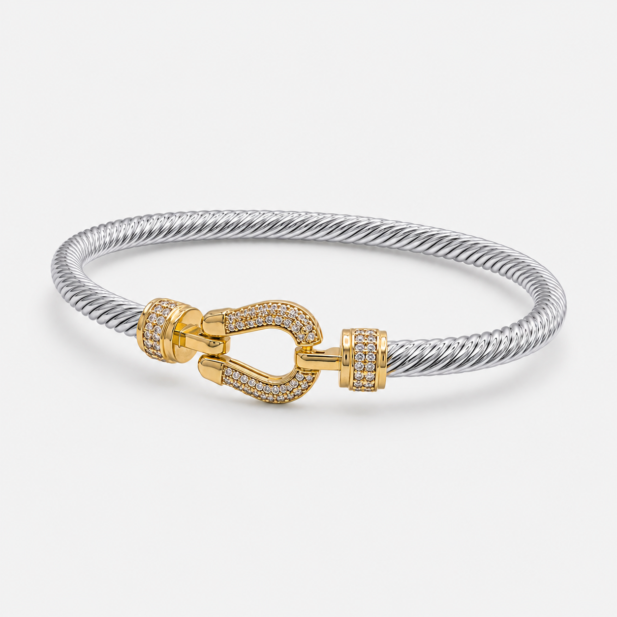 Celeste Twist Pavé Bracelet