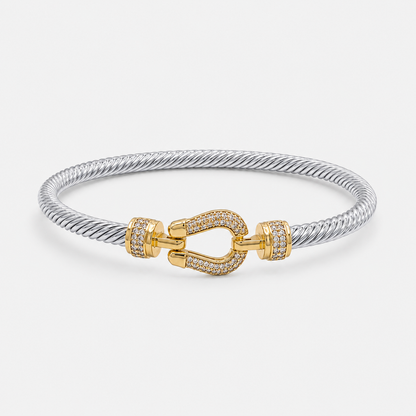 Celeste Twist Pavé Bracelet