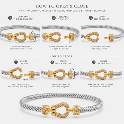 Celeste Twist Pavé Bracelet