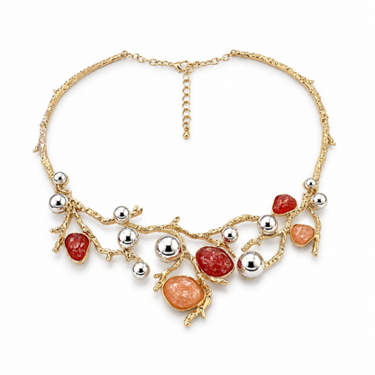 Coral Reef Statement Necklace