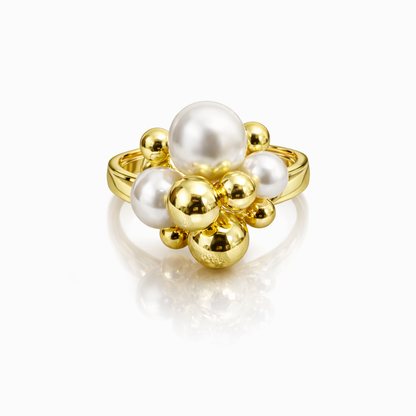 Pearl Bloom Statement Ring