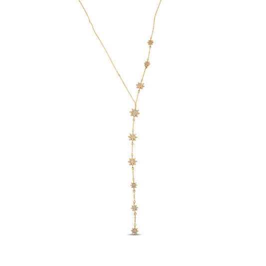 Starlight Long Drop Necklace