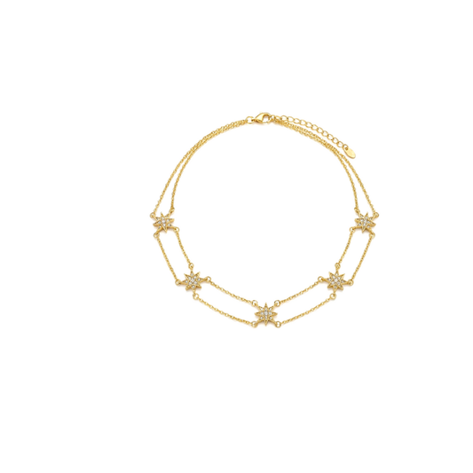 Starlight Double-Layer Necklace