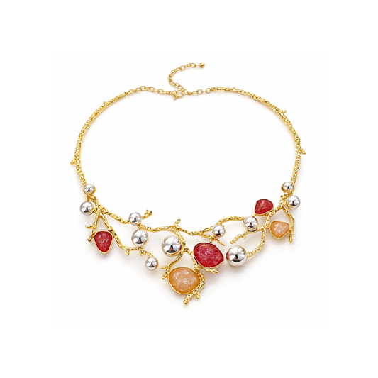 Coral Reef Statement Necklace