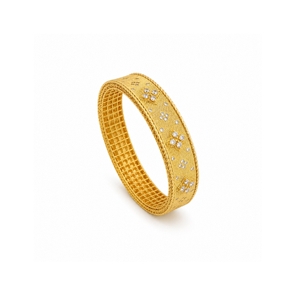 Golden Heritage Crystal Bangle