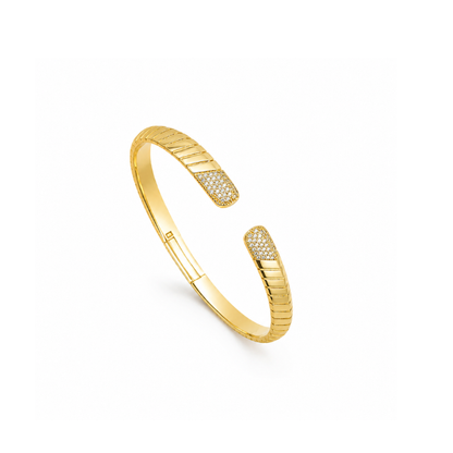 Luxe Radiance Open Bracelet