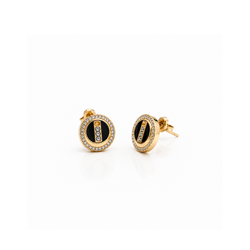 Midnight Halo Earrings