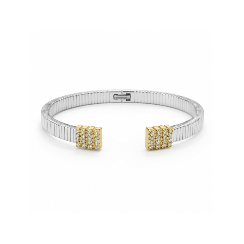 Dual Tone Radiance Bracelet