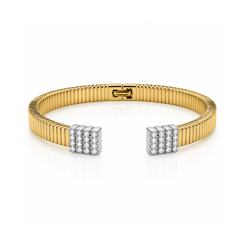Dual Tone Radiance Bracelet