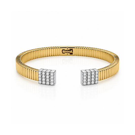 Dual Tone Radiance Bracelet