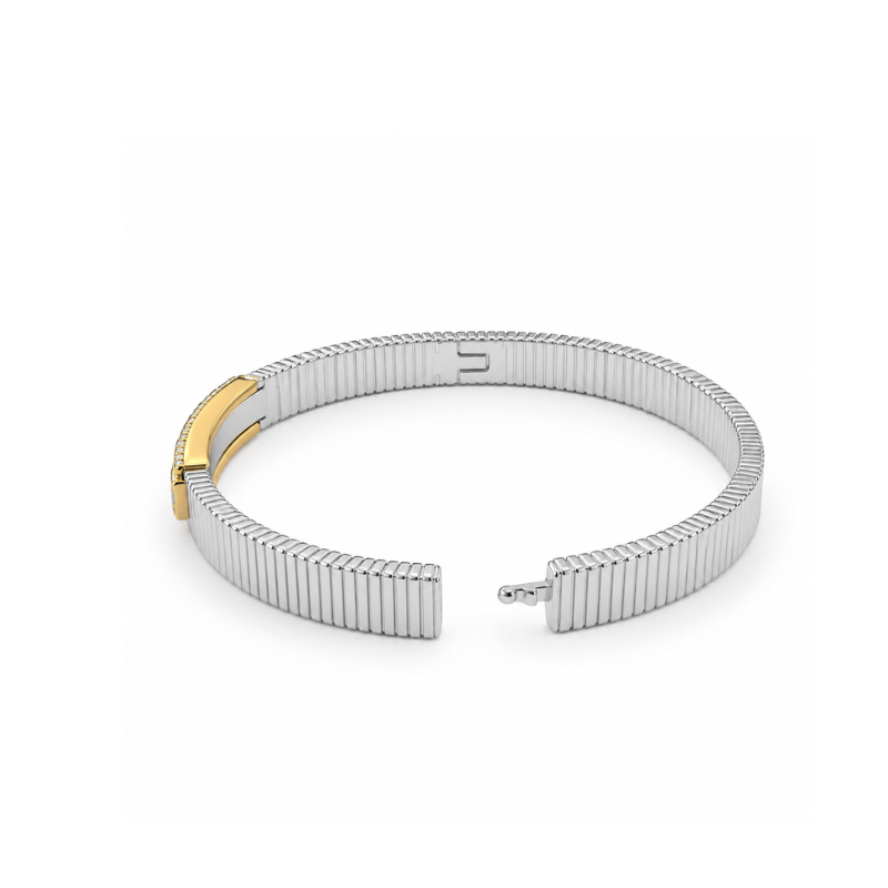 Radiant Duo Crystal Bangle