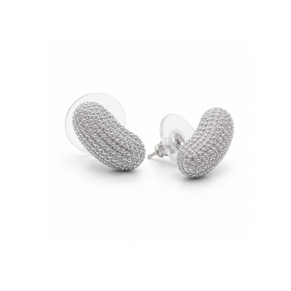 Silver Eclipse Earrings